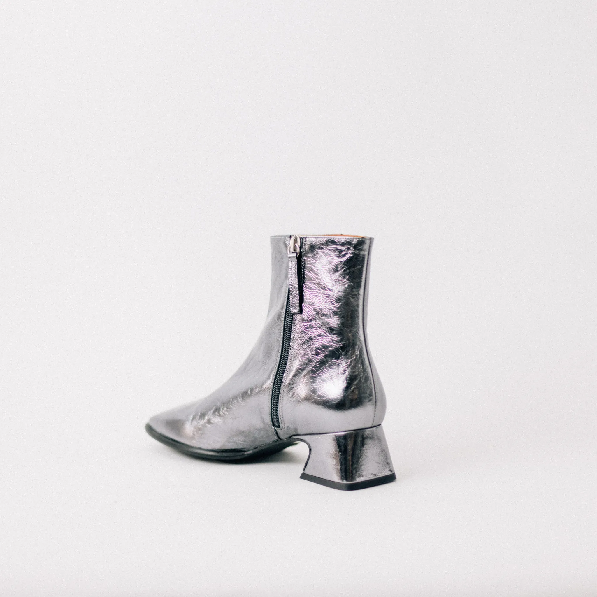 ANGEL ALACRON CREMIA BOOTS - PEWTER