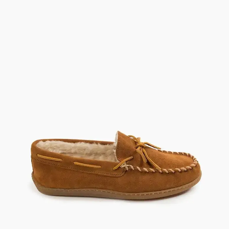 Minnetonka Pile Lined Hardsole (Men's) - Brown